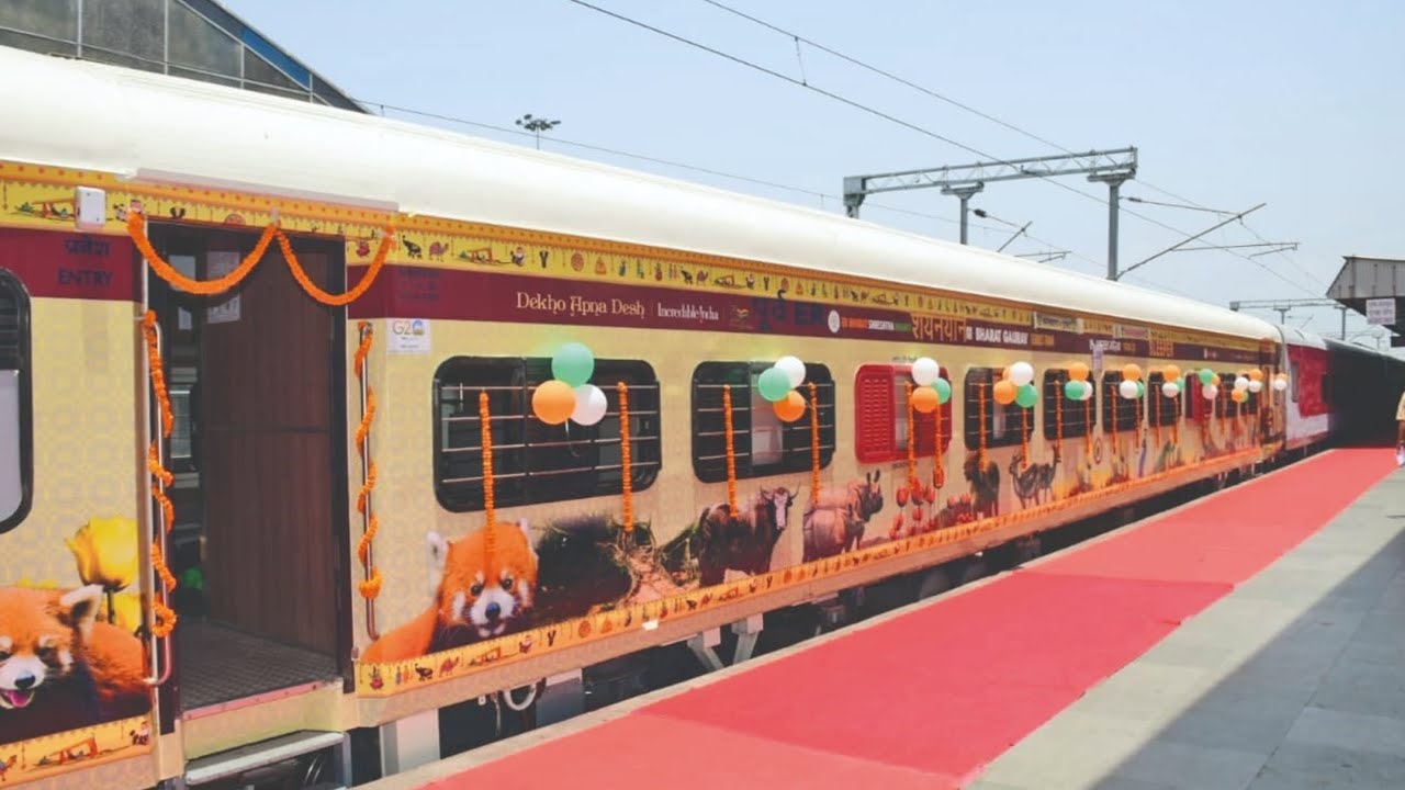 बैग पैक करो, सिरसा! लक्ज़री टूरिस्ट ट्रेन में 13 दिन की शाही रेल यात्रा, शानदार टूर पैकेज 🔥🚆