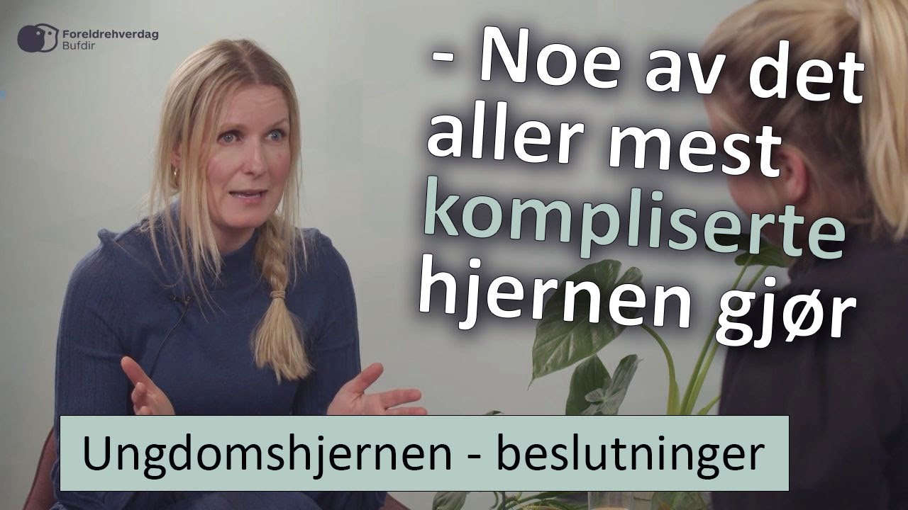 Ungdomshjernen: Beslutninger