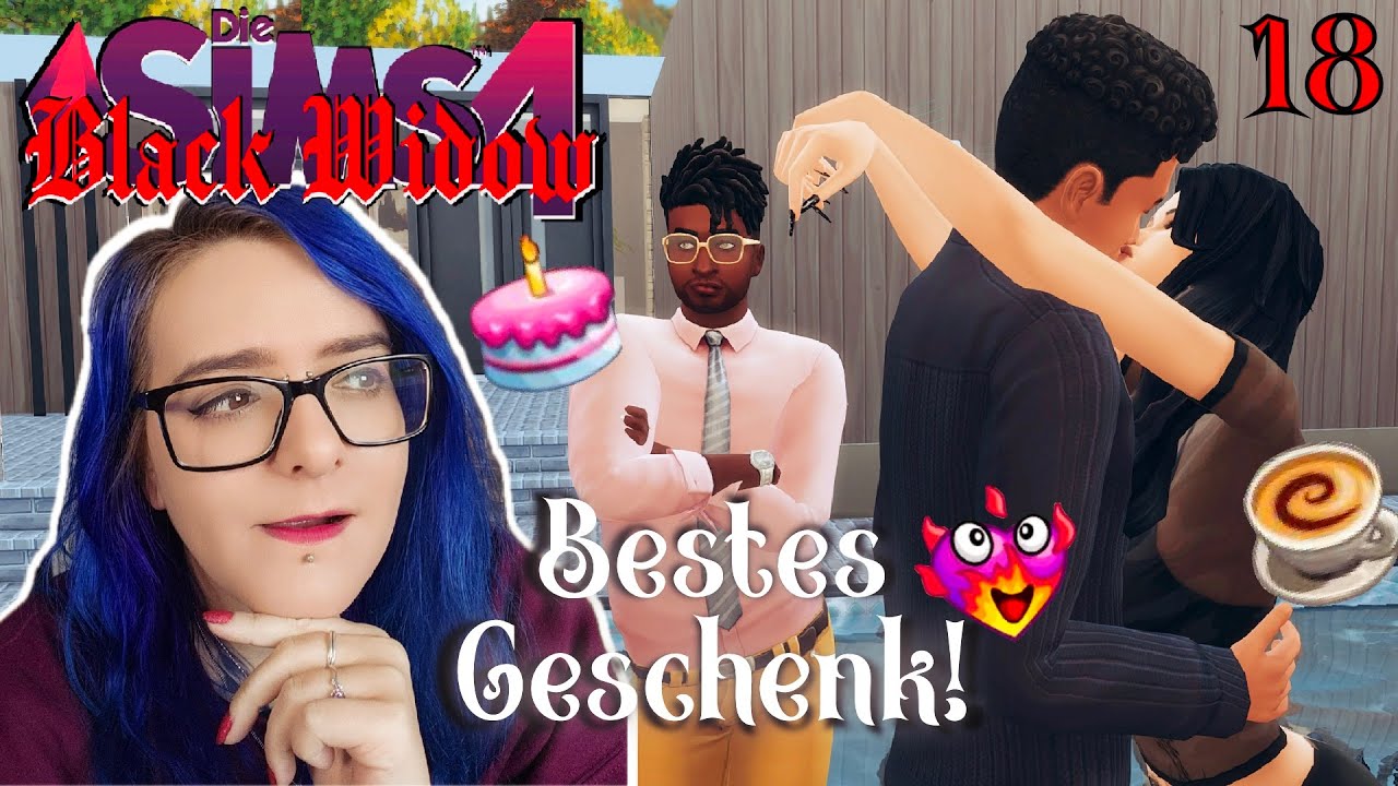 GEBURTSTAG und Emilio feiert mit❣️🕸️ Black Widow Challenge 🕸️ -Part 18- Die Sims 4 Let's Play