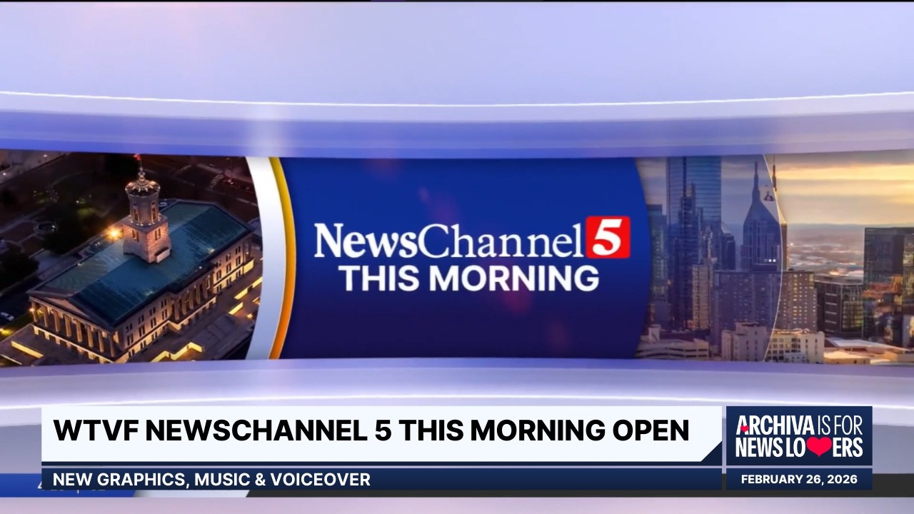 WTVF NewsChannel 5 This Morning Open - New Graphics, Music & Voiceover | February 26, 2026