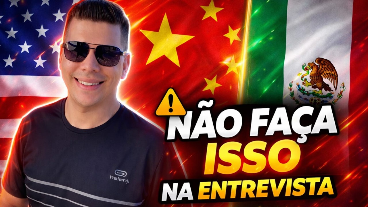 VISTO AMERICANO, CHINÊS E MEXICANO: QUAL É O MAIS DIFÍCIL? - VLOG