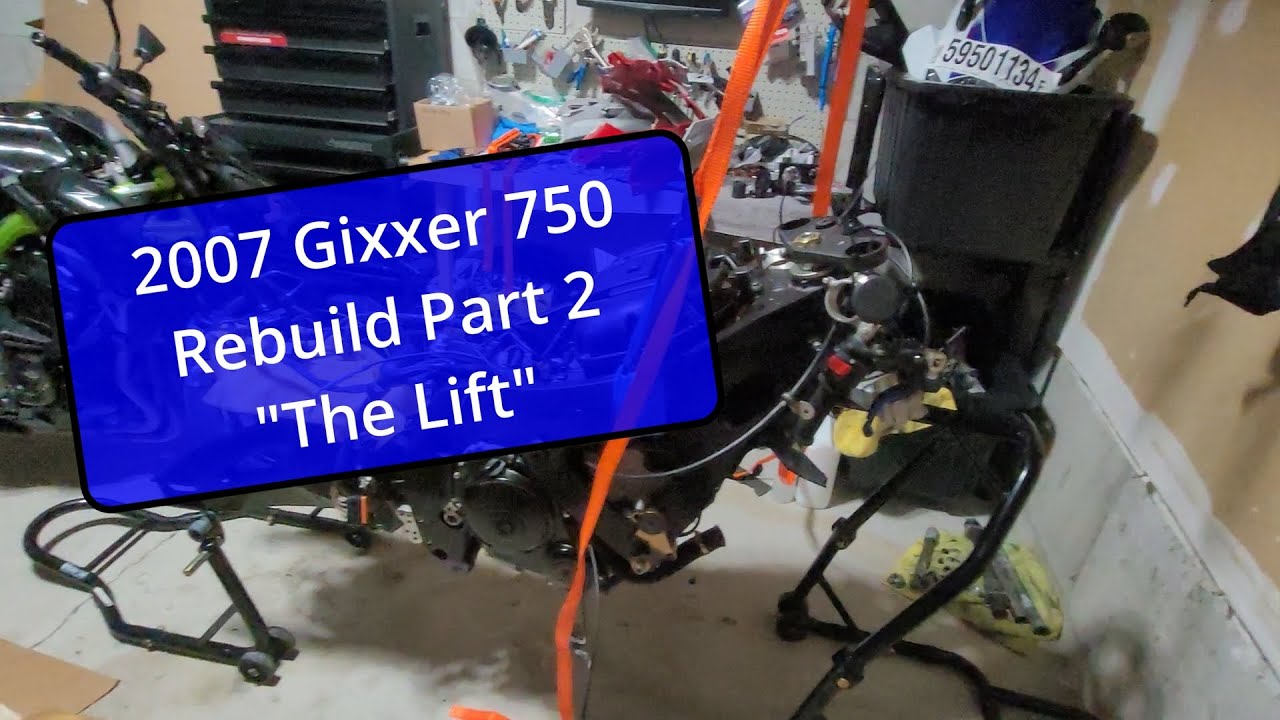 2007 Suzuki GSX-R 750 - Rebuild Part 2 - 