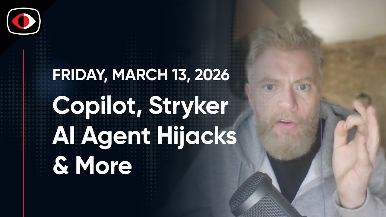 Exposed: Bank Leak, Copilot Zero-Click, AI Agent Hijacks, Stryker Wipe & Josh Marpet - SWN #563