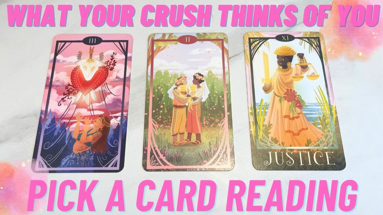 😍 What Does Your CRUSH Think Of You 🌈 Timeless Pick A Card Reading