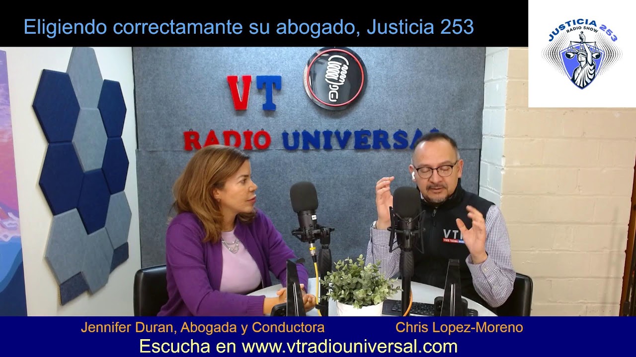Justicia 253, ¿Sabes cuántos tipos de abogados hay en Estados Unidos? con la Abogada Jennifer D.