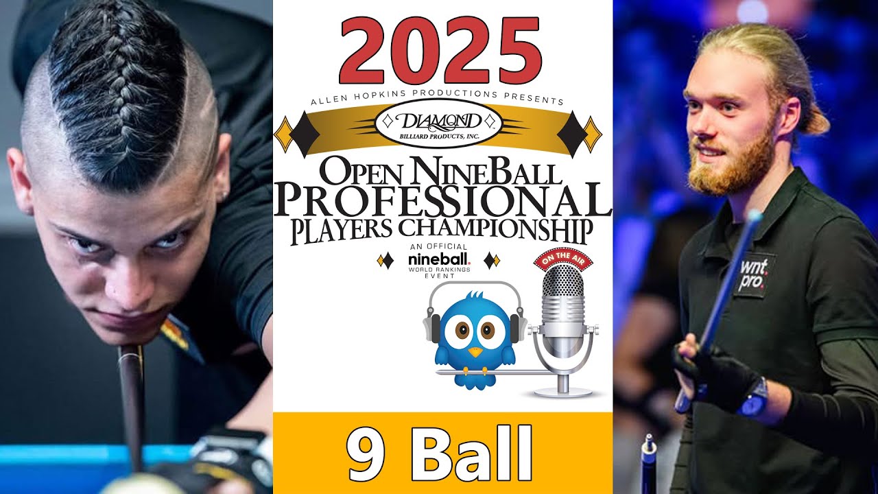 Mickey Krause vs Jesus Atencio - 9 Ball - 2025 Super Billiards Expo