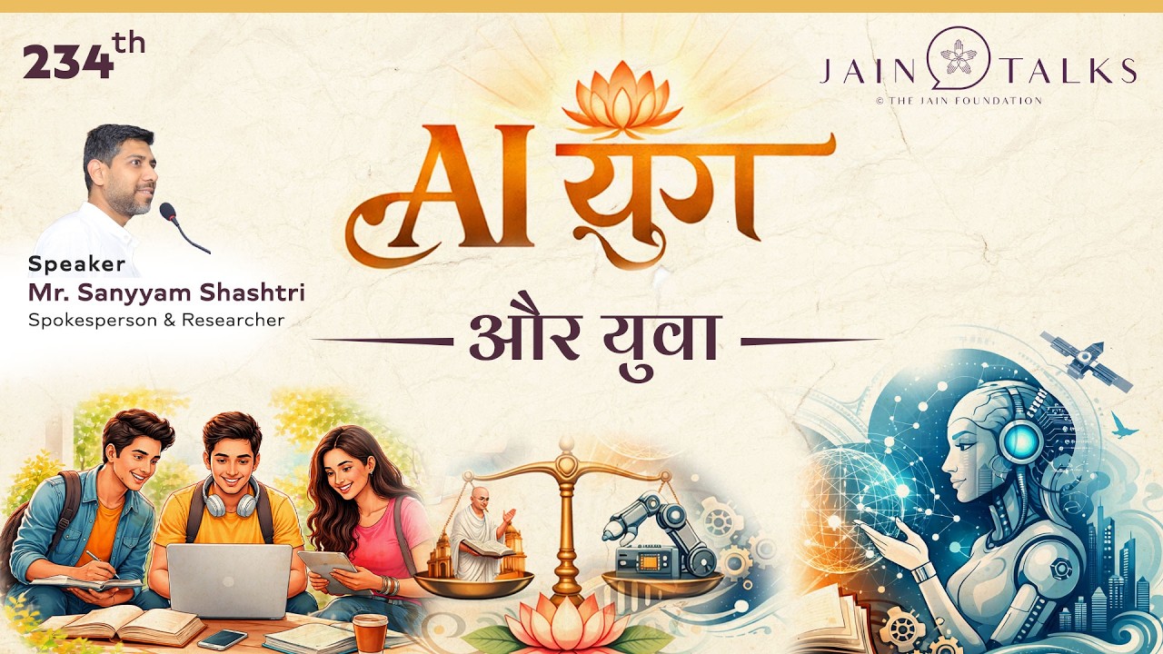 Jain Talks #234  | AI युग: और युवा | श्री. संयम शास्त्री