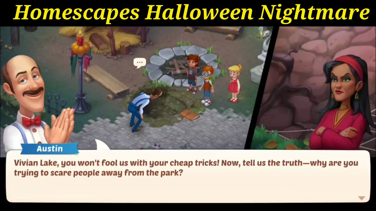 Halloween Nightmare Homescapes Complete Walkthrough