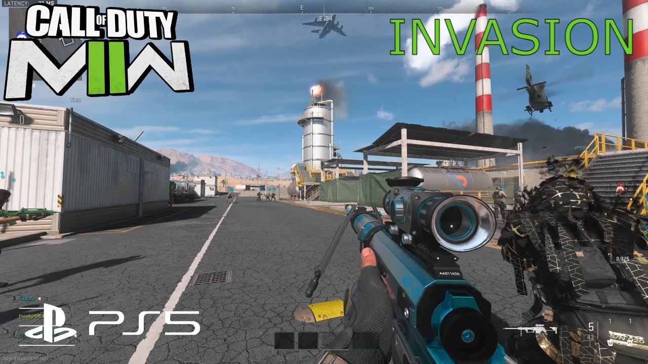 Call Of Duty: Modern Warfare 2 - INVASION - SNIPER GAMEPLAY - ROHAN OILFIELDS