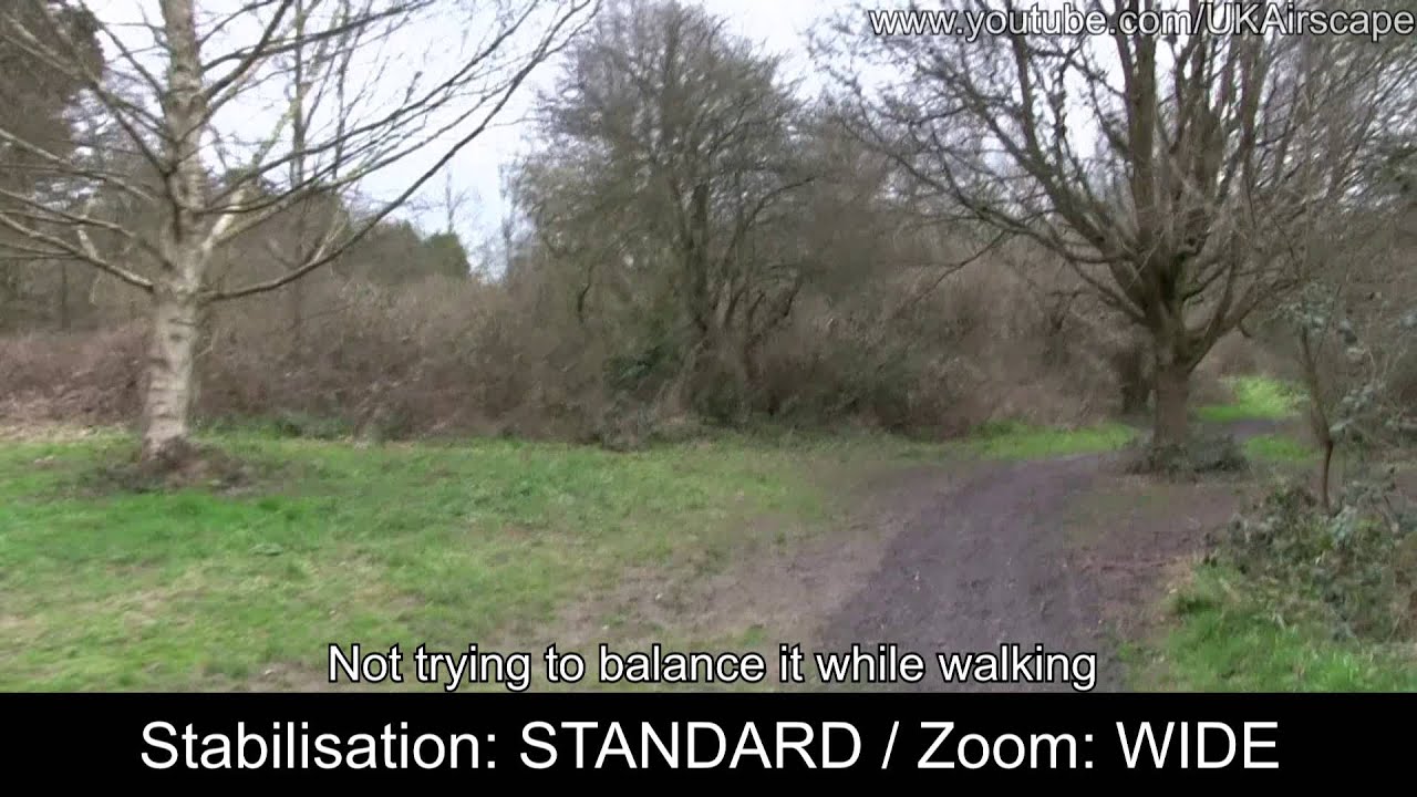 Stabilisation tests: Canon Legria HF-G25 (Vixia HF-G20)