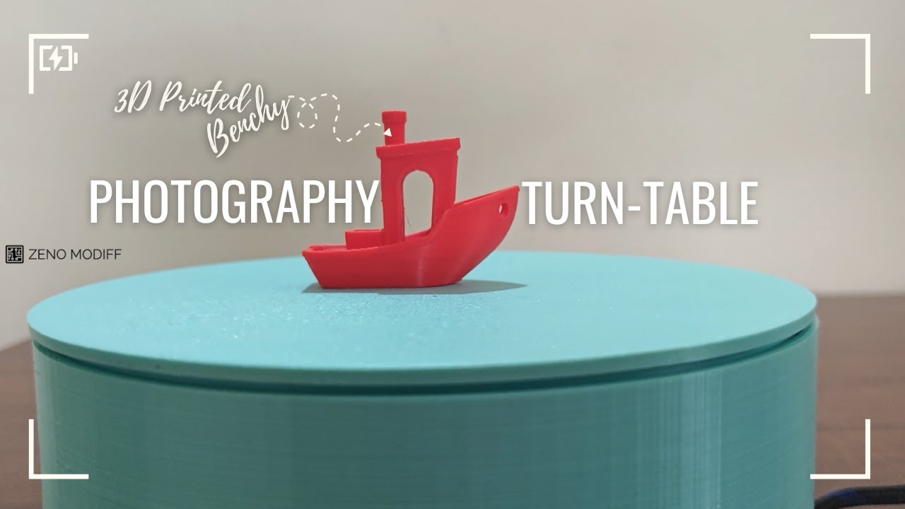 Build a Professional 360&deg; Photography Turntable with Arduino &ndash; Easy DIY Project!