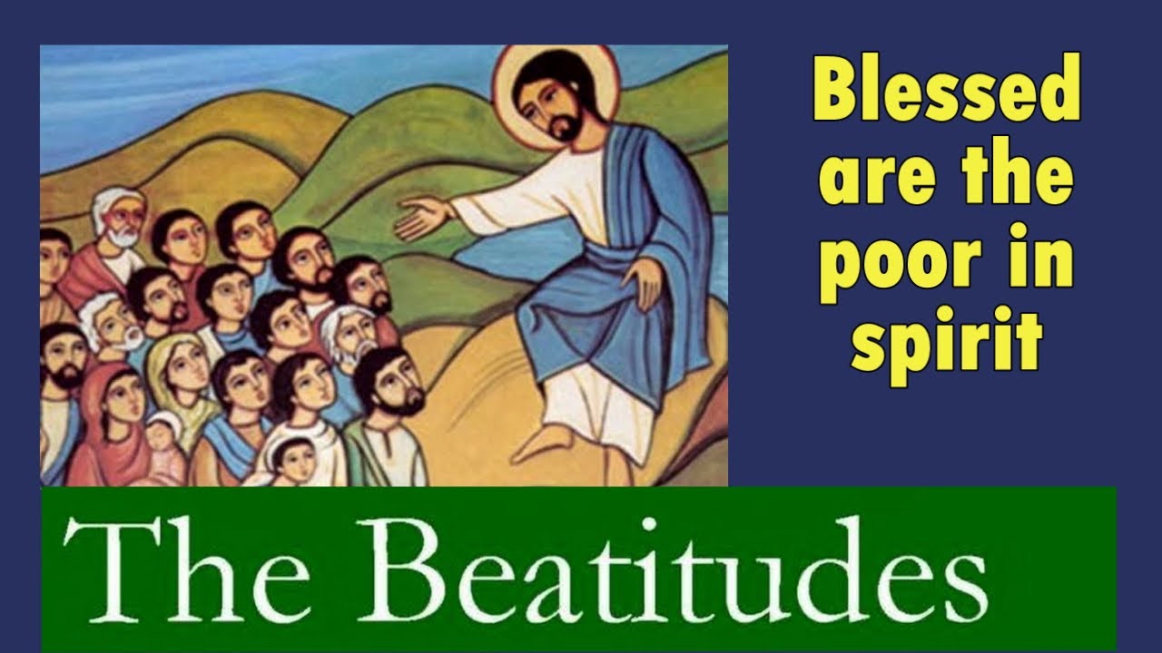 The Beatitudes | Hymn with Lyrics | Matthew 5:3-12 | Blessed are the poor in Spirit