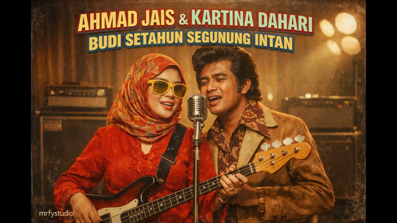 AHMAD JAIS & KARTINA DAHARI - BUDI SETAHUN SEGUNUNG INTAN (AI COVER)