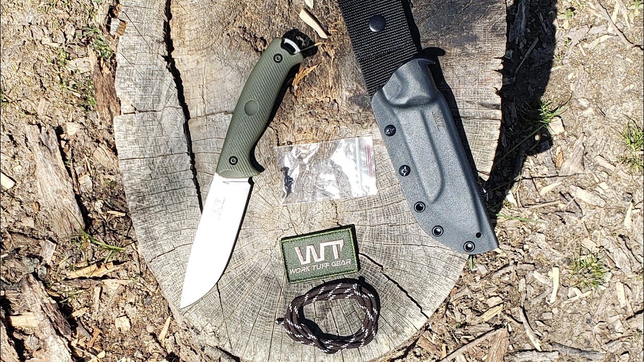 Work Tuff Gear - Red Wolf - an outstanding bushcraft knife
