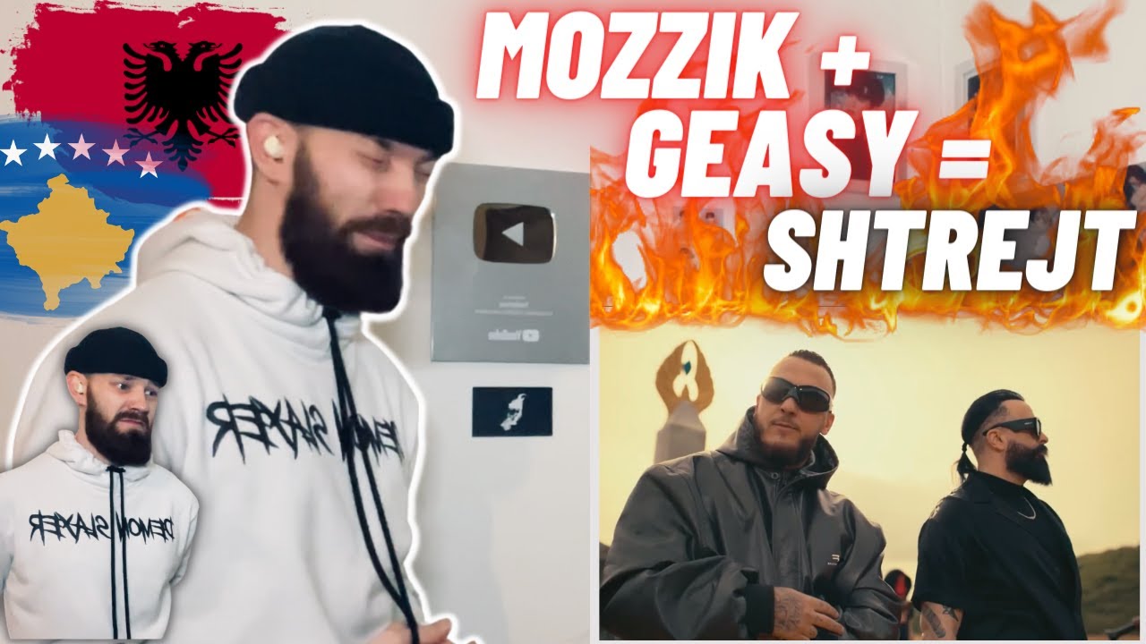TeddyGrey Reacts to 🇦🇱🇽🇰 Mozzik x Geasy - Shtrejt (Official Video) | REACTION