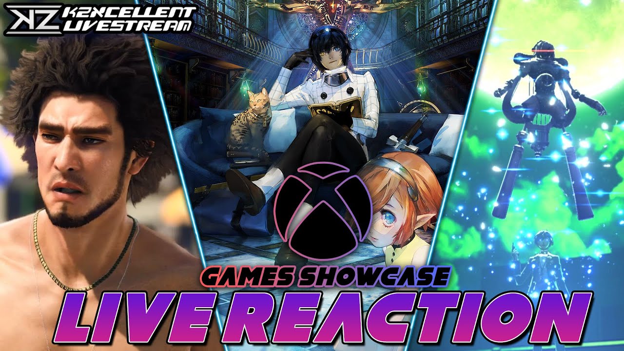 Reactions to the Xbox Games Showcase 2023 | KZXcellent Livestream