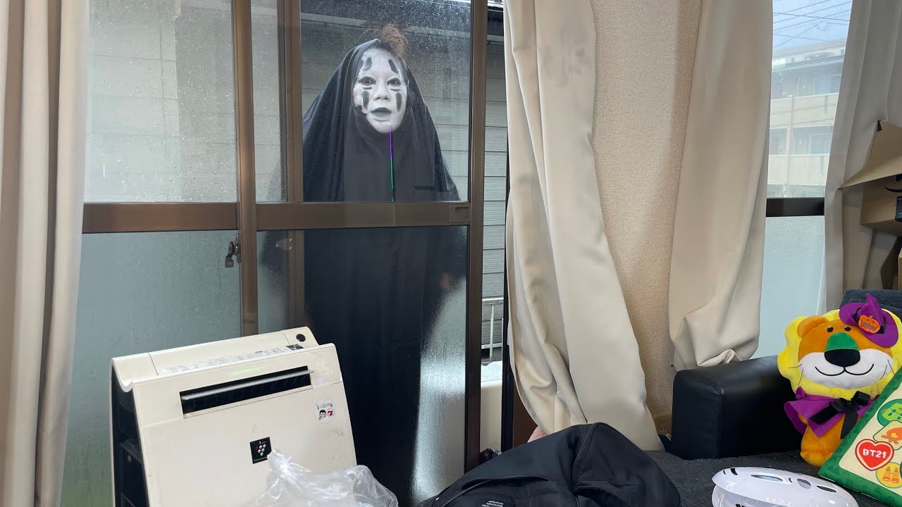 カオナシでシャンプー！