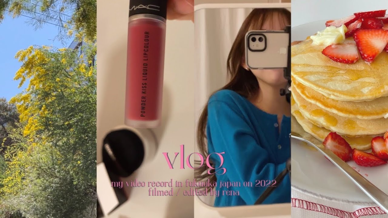 влог|Японские будни👩🏻‍💻🌼айдол-ботаник с другом💛Новая косметика🦢 праздник дома🥞