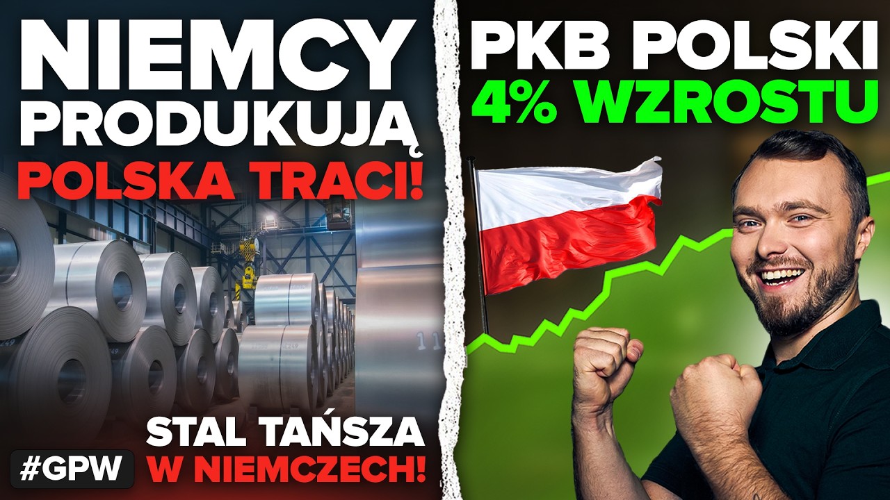 Polska przyspiesza! Wzrost PKB przyspiesza, ale część rynku dalej jest pod presją!