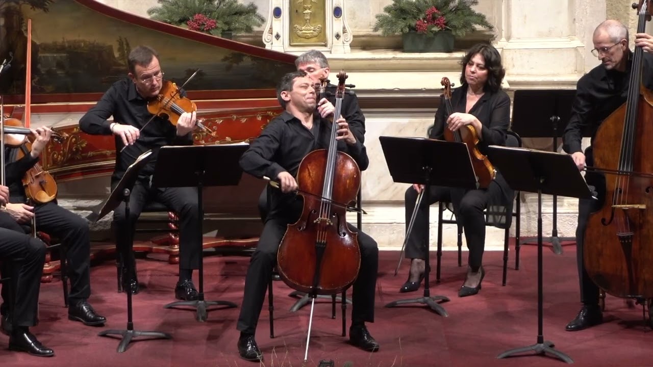 Giuseppe Tartini cello concert in D major, GT 1.D34 Interpreti Veneziani - Davide Amadio