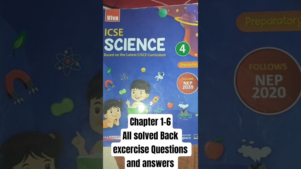 ICSE (Grade-4)  Chapter 1 to 6 all cover #viral #viralvideo #science #facts #icse #grade4