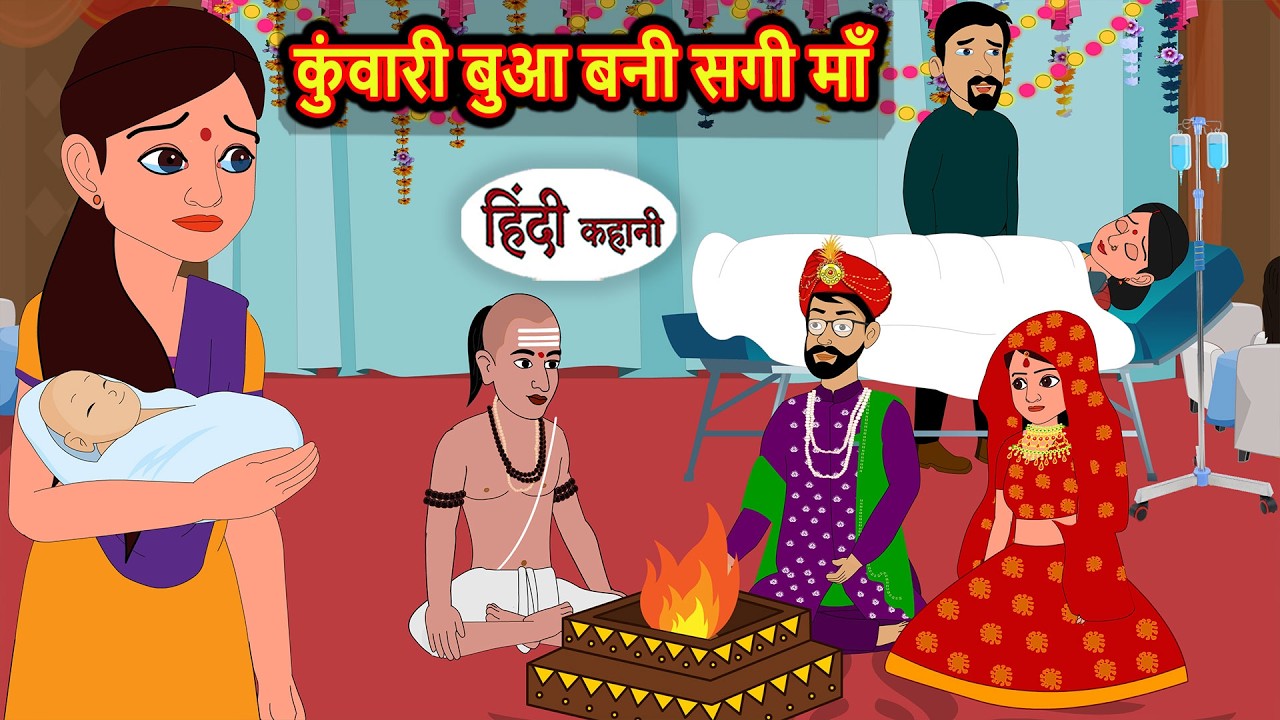 कुंवारी बुआ बनी सगी माँ | Bedtime Stories | Moral Story | Fairy Tales | Kahani | Stories in Hindi