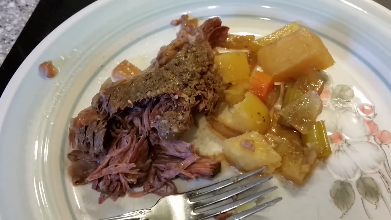 Ninja Foodi и Perfect Chuck Roast — с нежной вилкой