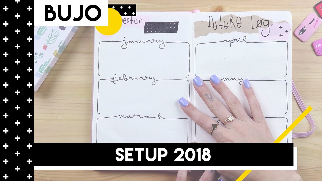 Meu Bullet Journal para 2018 | by Aline Albino