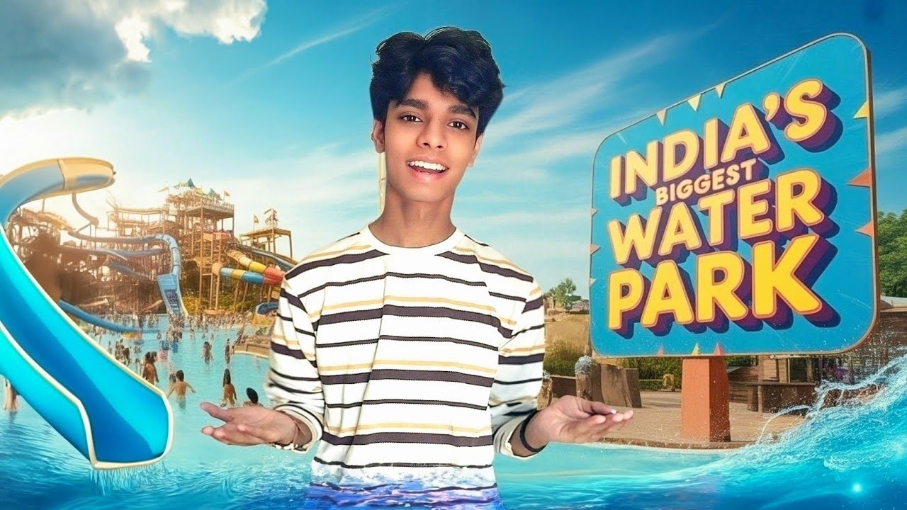 I visited India's Biggest Water Park😱🌊