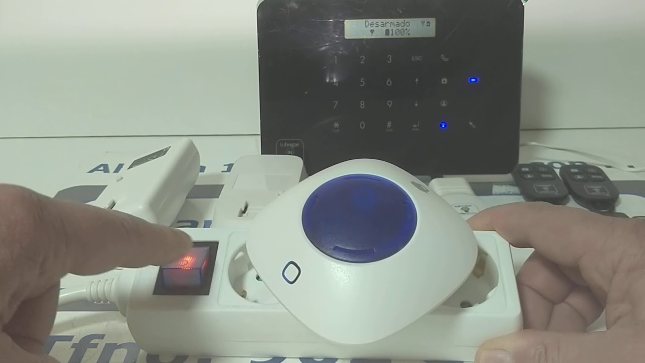 Alarma Domótica THI-1: Añadir o emparejar sirena WS-105 a THI-1