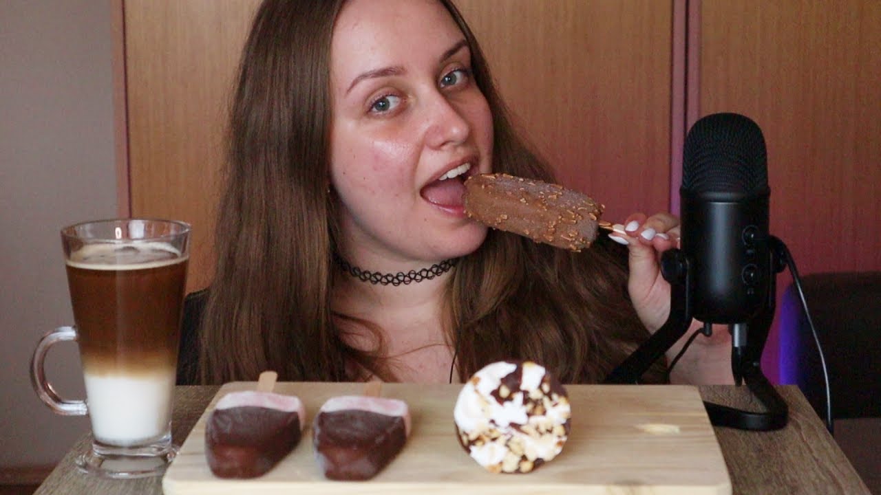[Magyar ASMR] Jégkrém MUKBANG - Magnum, Cornetto, Algida Smile