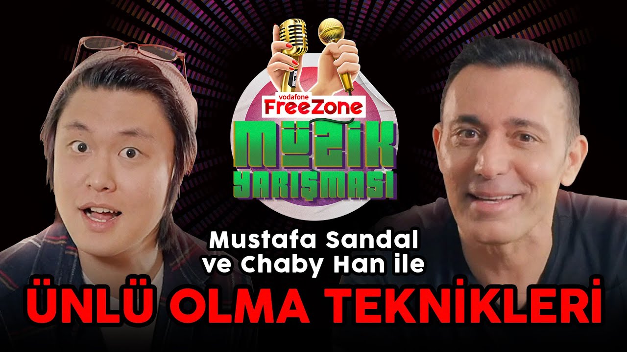 Nasıl Ünlü Olunur? 🤩 | Mustafa Sandal ve Chaby | Vodafone FreeZone Müzik Yarışması
