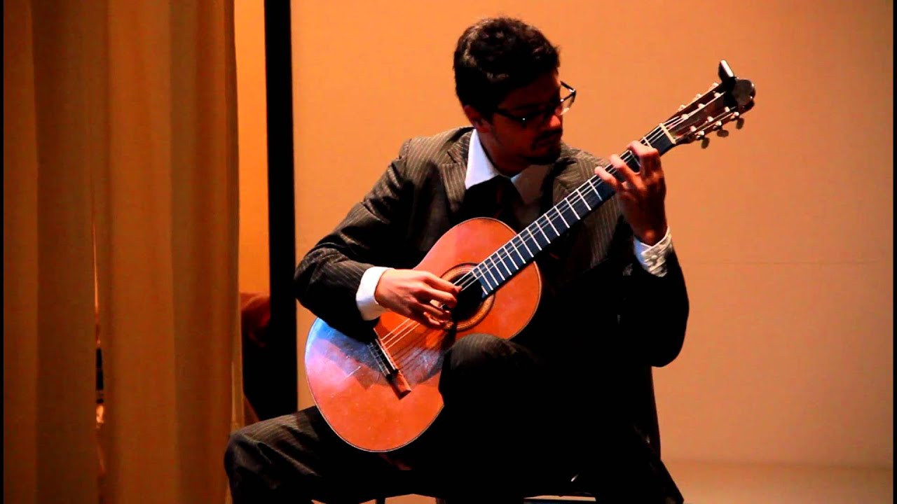 Pasquale Grasso plays Villa Lobos etude 2, 3, 9, 7.