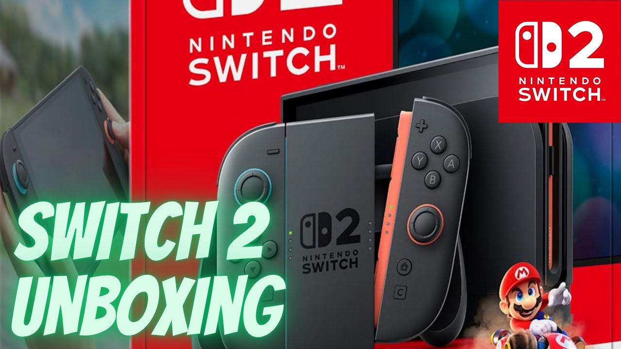 Nintendo Switch 2 Unboxing!