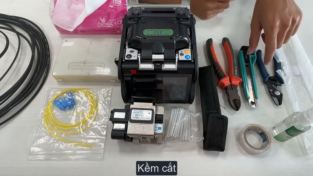 Hướng dẫn hàn cáp quang cơ bản