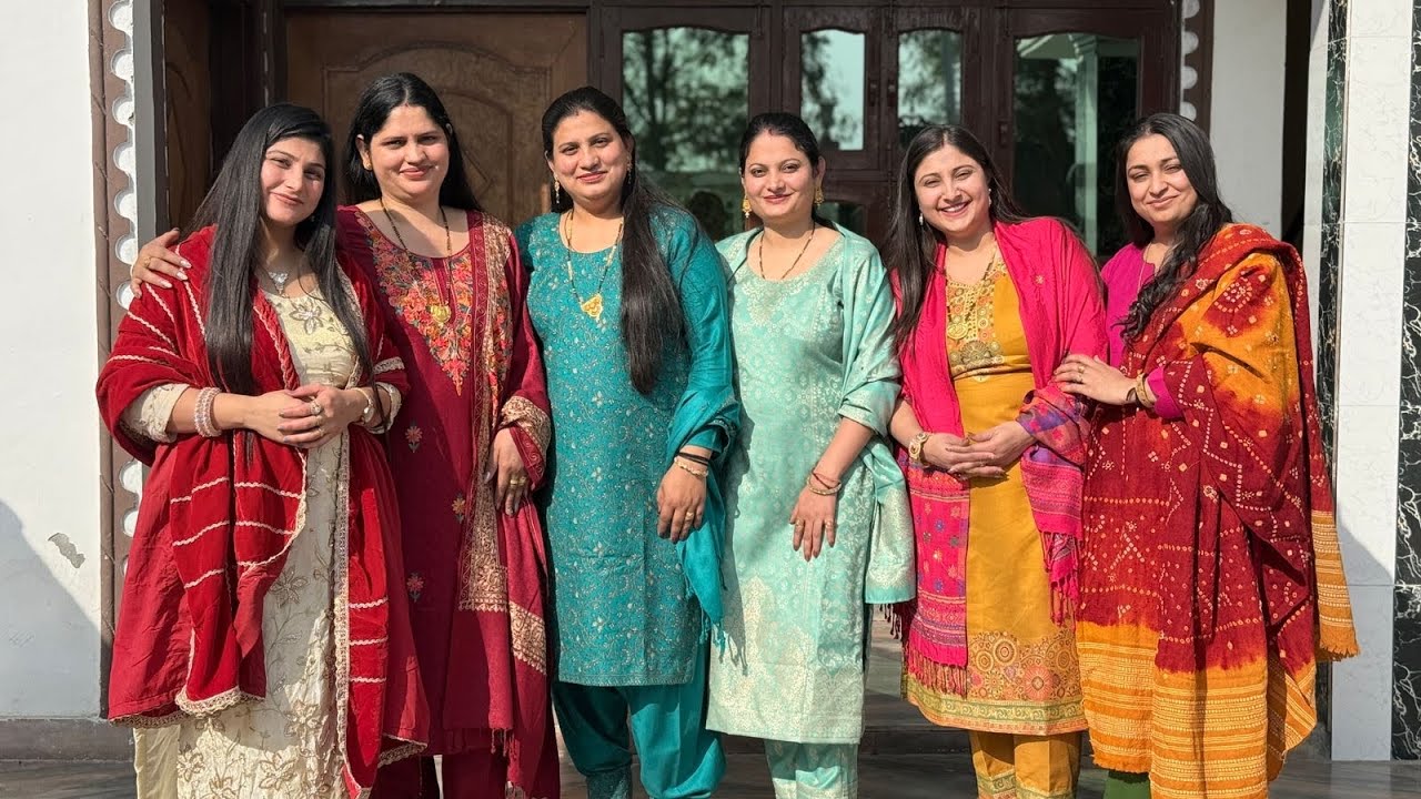 पहली बार सारी बहनें एक साथ मिलीं मकरसंक्रांति पर 🥰Panwar sisters 🧿