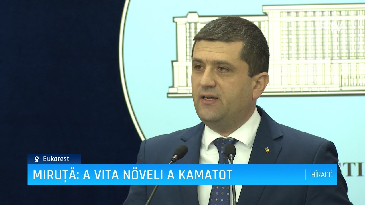 Miruță: a vita növeli a kamatot – Erdély TV