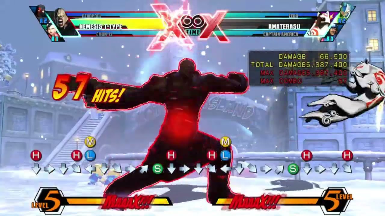 UMVC3: Nemesis T-Type - XF3 Infinite