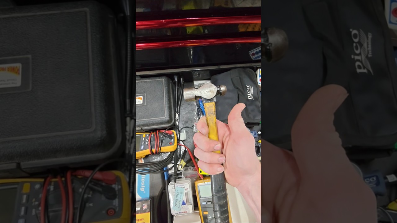 Mechanic's Secret Weapon: The Diagnostic Hammer!