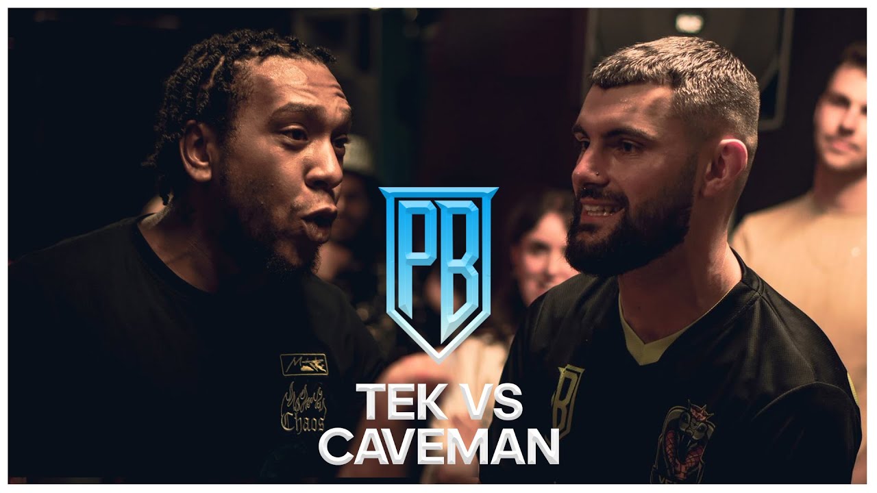 Caveman vs Tek | Premier Battles | Rap Battle