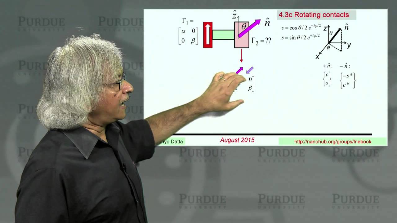 nanoHUB-U Fundamentals of Nanoelectronics B L4.3: Spin Circuit