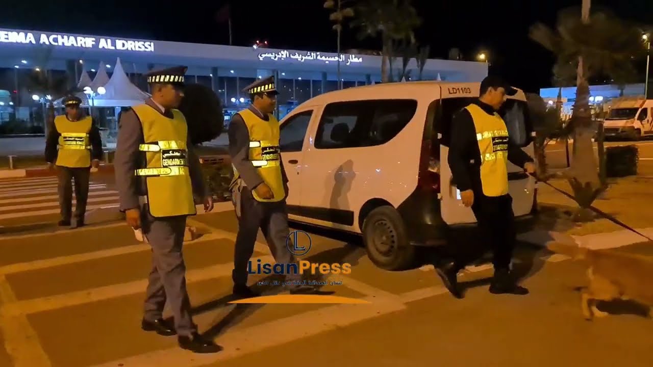 الدرك الملكي بالحسيمة يؤمن المطار و الميناء ليلة رأس السنة بخطة محكمة