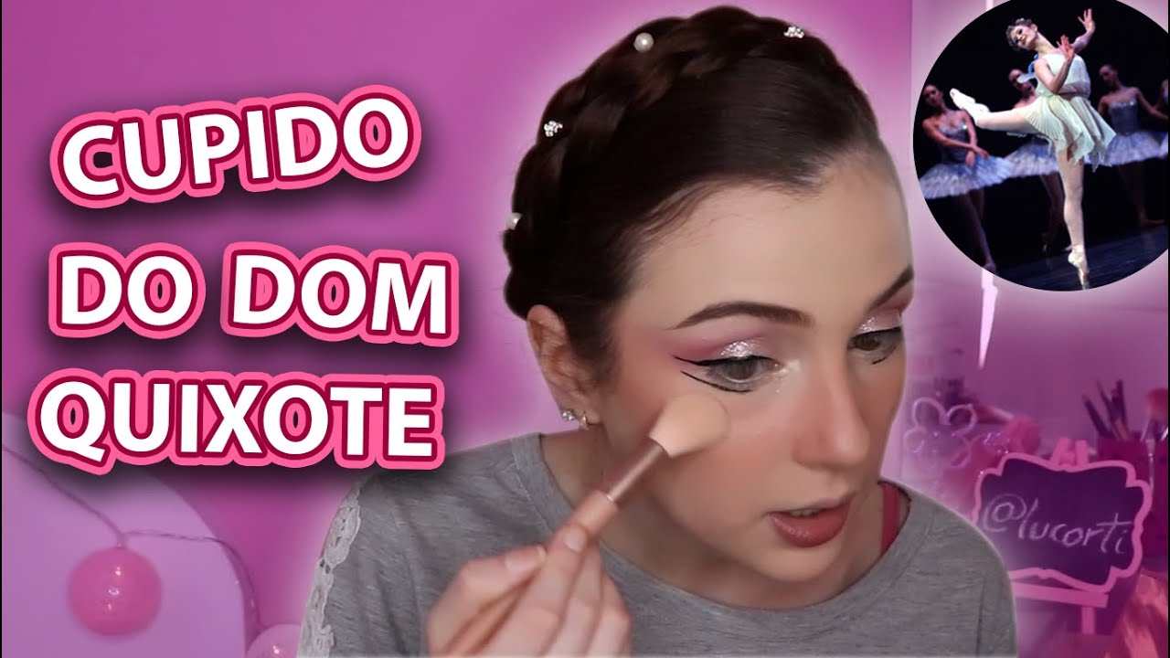 ME TRANSFORMEI NO CUPIDO DE DOM QUIXOTE - MAKES DE REPERTÓRIO | Luiza Corti