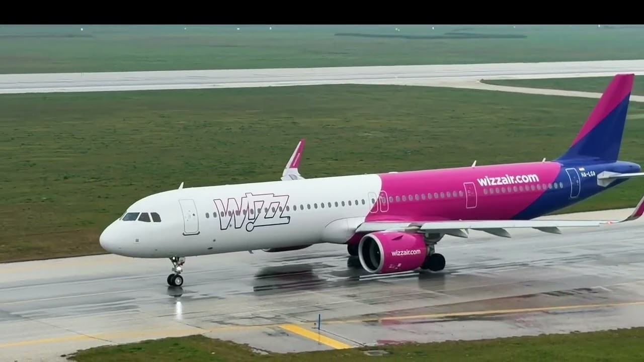 Rainy Day Plane Spotting from the Tower | Skopje Airport Operations