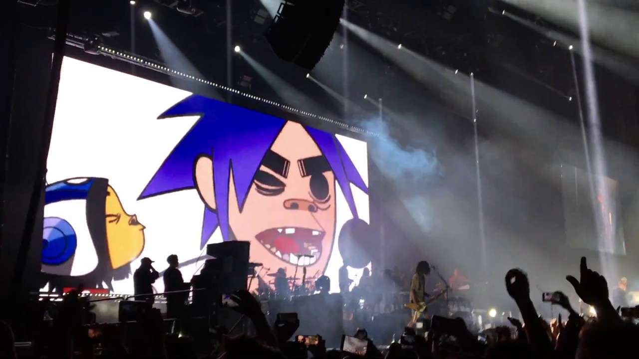 Gorillaz - Clint Eastwood [Palacio de los Deportes, CDMX - 24/Oct/018]
