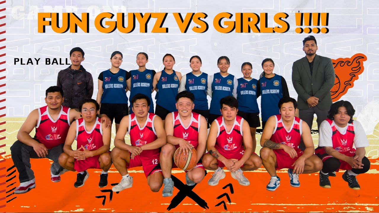 FUN GUYZ VS GIRLS BASKETBALL !!! BALLERS ACADEMY !!! REVENGE TIME !!!