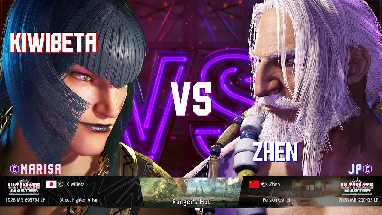 SF6 KiwiBeta (Marisa Classic) Vs Zhen (JP Classic)