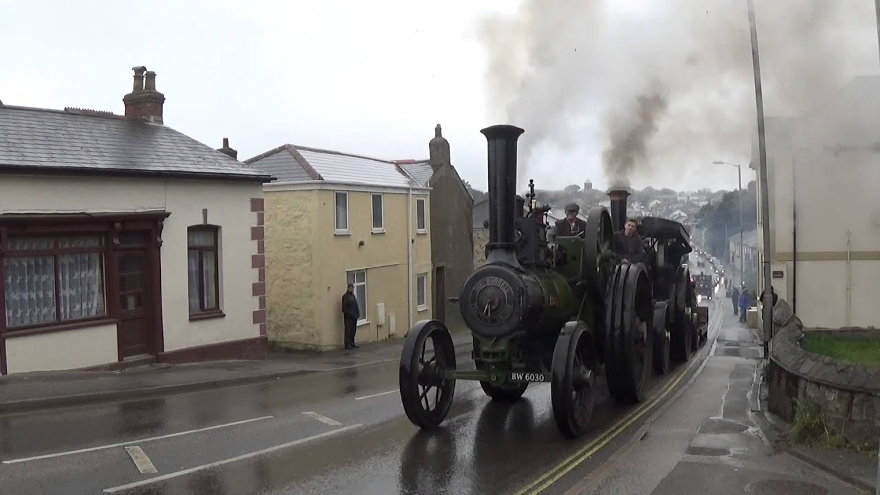 Steam Heavy Haulage in Camborne Town