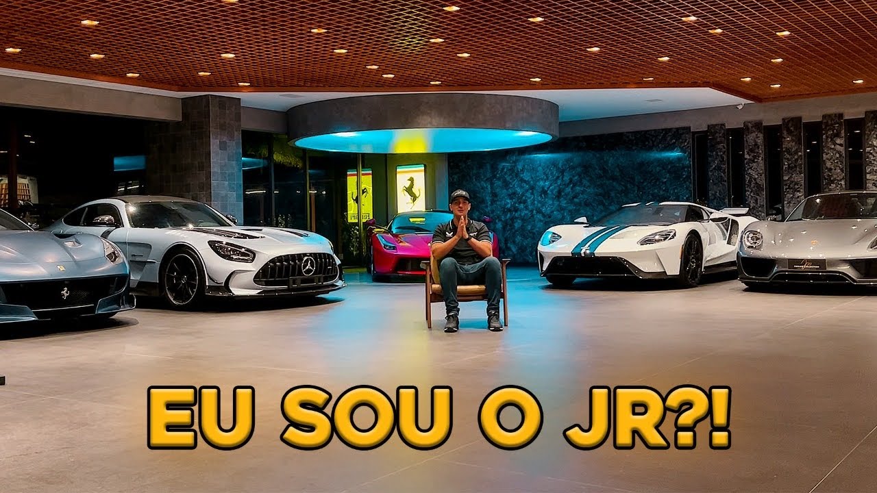 COMO EU CONHECI O JR * GARAGEM MAIS ABSURDA DO BRASIL *