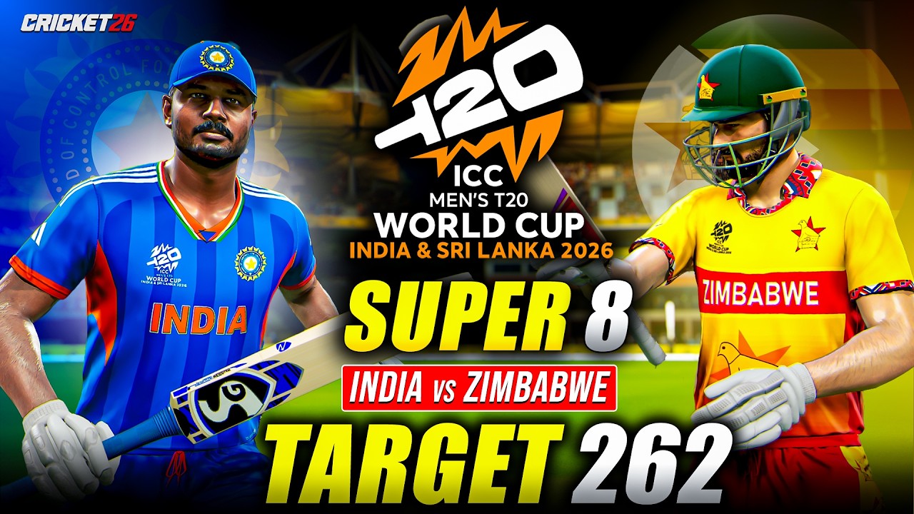 Sanju Samson Destroys Zimbabwe Attack! 🔥 | IND vs ZIM - T20 WC | Cricket 26